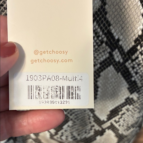 Choosy Women’s Snake Print Pants 4 - Picture 6 of 10